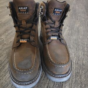Ariat Rebar Men's Dark Brown Lace-Up Boots